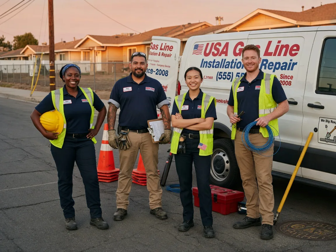 Gas Line Installation company in Lumberport, WV